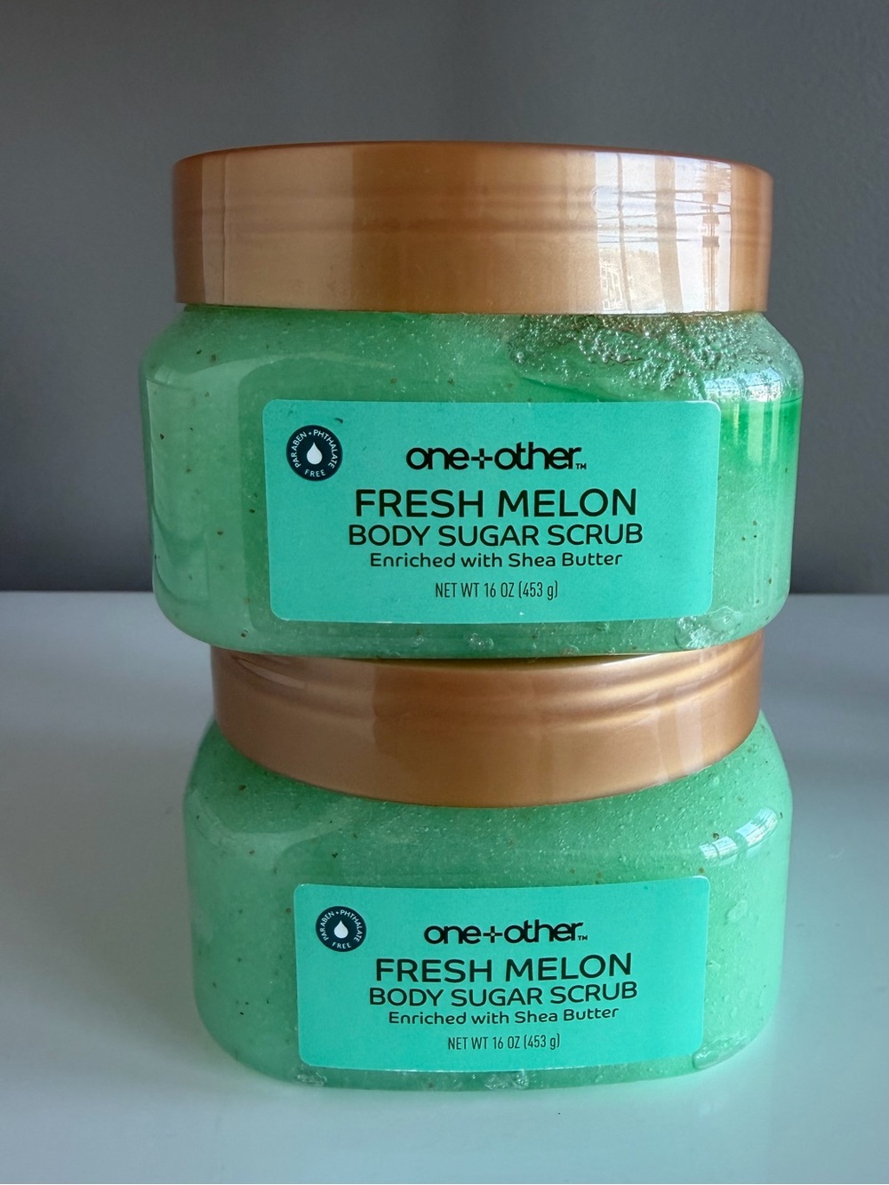 Fresh Melon Body Sugar Scrub - Green